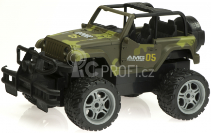 BAZÁR – RC auto Off-Road Jeep 1:14, maskáčová