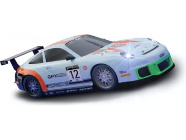 SCX Compact Porsche 911 GT3 Gulf so svetlami