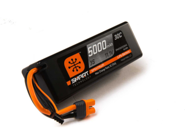 Spektrum Smart LiPo 11.1V 5000mAh 30C HC IC3