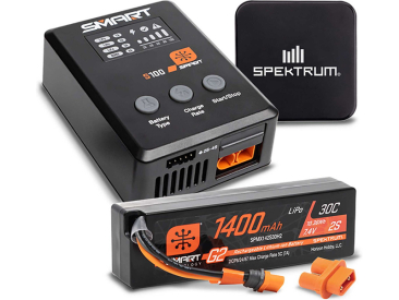 Spektrum Smart Powerstage G2 Car 7,4V 1400mAh IC2, S100, 65W napájací zdroj