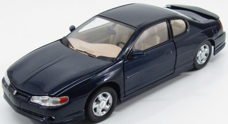 Sun-star Chevrolet Monte Carlo Ss Coupe 2000 1:18 Navy Blue Met