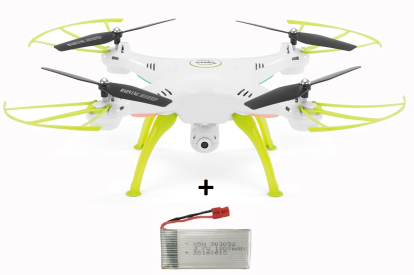 Dron Syma X5HW, biela + náhradná batéria