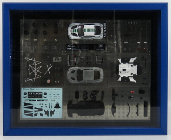 Takmer skutočný Bentley Quadro Panel Displej Continental Gt3 Team Absolute Asia N 8 2015 1:43 Bielozelený