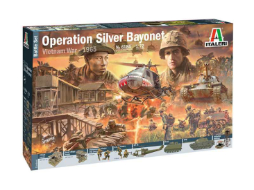 Italeri vietnamská vojna – Operation Silver Bayonet 1965 (1:72)