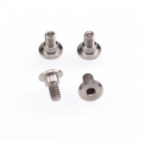 Titánové skrutky na montáž servopohonov M3x6 mm (4 ks)