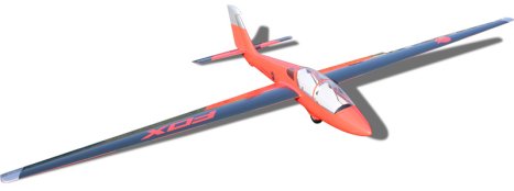 Tomahawk Fox 3,5 m FRP červený/modrý ARF