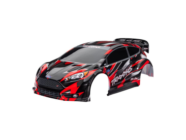 Traxxas karoséria Ford Fiesta ST Rally Brushless červená