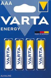 VARTA 4103 Energy alkaline AAA LR03 4 ks