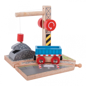 Žeriav na štrk Bigjigs Rail