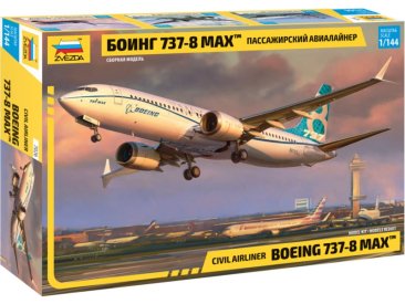 Zvezda Boeing 737-8 MAX (1:144)