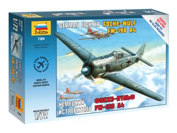 Zvezda Snap Kit – FockeWulf Fw 190 A4 (1:72)