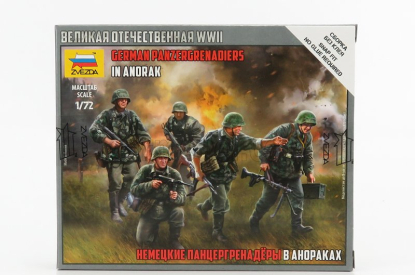 Zvezda Figúrky Soldati - Nemeckí vojaci 1:72 /