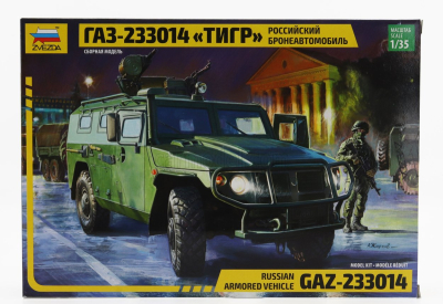 Zvezda GAZ 233014 Ruské obrnené vozidlo Military 2006 1:35 /