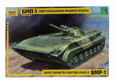 Zvezda Tank Bmp-1 Sovietske bojové vozidlo pechoty Vojenské 1945 1:35 /