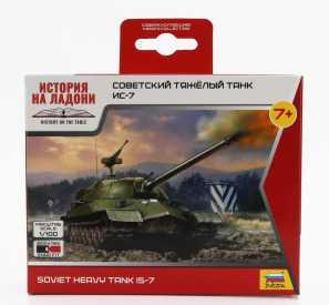 Zvezda Tank Sovietsky ťažký tank Is-7 Military 1945 1:100 /