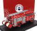 Alerte Saviem Sm7 Double Cabine Tanker Truck Sapeurs Pompiers Rocher Fpt 28 Eure-et-loir 1976 1:43 červená