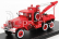 Alerte Ward la france M1a1 Truck 3-assi Sapeurs Pompiers Wrecker 1944 - Autogru - Carro Attrezzi - Crane - Grue 1:43 Red White