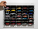 Atlantic Vetrina display box Espositore - Pre 35 Cars 1/64 Lungh.lenght Cm 56.0 X Largh.width Cm 8.0 X Alt.height Cm 38.0 (altezza Utile Tra I Ripiani Cm 4.5 Inner Height Among Shelves) 1:64 Plastic Display