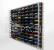 Atlantic Vetrina display box Espositore - Pre 96 Cars 1/64 Lungh.lenght Cm 88.0 X Largh.width Cm 8.0 X Alt.height Cm 63.0 (altezza Utile Tra I Ripiani Cm 4.5 Inner Height Among Shelves) 1:64 Plastic Display