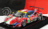 Bbr-models Ferrari 488 Gte Evo 3.9l Turbo V8 Team Af Corse N 71 Lmgte Pro Class 24h Le Mans 2020 S.bird - M.molina - D.rigon - Con Vetrina - S vitrínou 1:43 červená biela modrá