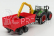 Bburago Fendt Vario 1000 Tractor With Crane And Trailer 2016 1:50 zeleno-sivo-červená