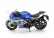 Bburago Suzuki Gsx-r1000 R 2021 1:18 modro-strieborná
