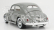 Bburago Volkswagen Käfer-Beetle 1955 1:18 strieborný