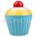 Bigjigs Toys Cupcake 1 kus