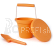 Bigjigs Toys Eco Scoop Orange Apricot