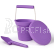 Bigjigs Toys Eco Scoop Purple Lavender