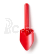 Bigjigs Toys Eco Scoop Red Cherry