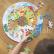 Bigjigs Toys Okrúhle podlahové puzzle Štyri ročné obdobia 50 dielikov