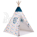 Bigjigs Toys Teepee viacfarebné