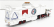 Brekina plast Fiat 691 T Truck Team Autodelta Alfa Romeo Car Transporter 1970 1:87 Biela