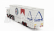 Brekina plast Fiat 691 T Truck Team Autodelta Alfa Romeo Car Transporter 1970 1:87 Biela