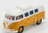 Brekina plast Volkswagen T1b Camping Bus 1970 1:87 žltá biela