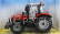 Britský traktor Massey ferguson 6718 2016 1:32 červený strieborný