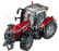 Britský traktor Massey ferguson 6718 2016 1:32 červený strieborný