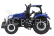 Britský traktor New holland T8.435 2018 1:32 modrý čierny