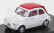 Brumm Fiat 500 595ss Abarth 1964 1:43 Biela červená