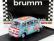 Brumm Fiat 600d Multipla - Graziano Rossi Motorhome 1960 1:43 svetlomodrá