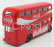 Corgi Routemaster Rml 2757 Autobus Londýn Coca-cola 1956 1:64 Červená biela