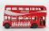 Corgi Routemaster Rml 2757 Autobus Londýn Coca-cola 1956 1:64 Červená biela