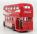 Corgi Routemaster Rml 2757 Autobus Londýn Coca-cola 1956 1:64 Červená biela