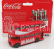 Corgi Routemaster Rml 2757 Autobus Londýn Coca-cola 1956 1:64 Červená biela