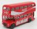 Corgi Routemaster Rml 2757 Autobus Londýn Coca-cola 1956 1:64 Červená biela