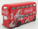 Corgi Routemaster Rml 2757 Autobus Londýn Coca-cola 1956 1:64 Červený