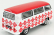 Corgi Volkswagen T1 Camper Van Coca-cola Coke 1961 1:43 Biela červená