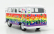 Corgi Volkswagen T1 Minibus Camper Van 1961 - Peace & Love 1:43 Rôzne