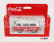 Corgi Volkswagen T1 Minibus Coca-cola so surfovacím doskou 1961 1:43 Bielo-červený